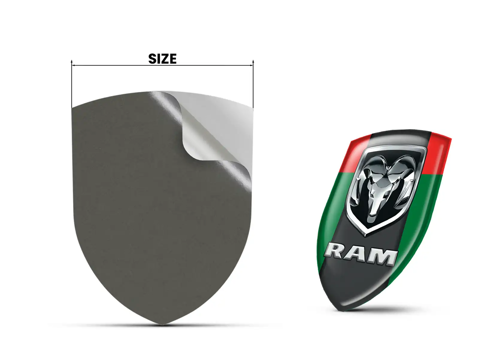 Dodge Autoembleme Modern Anpassbar Exklusiv Personalisierbar